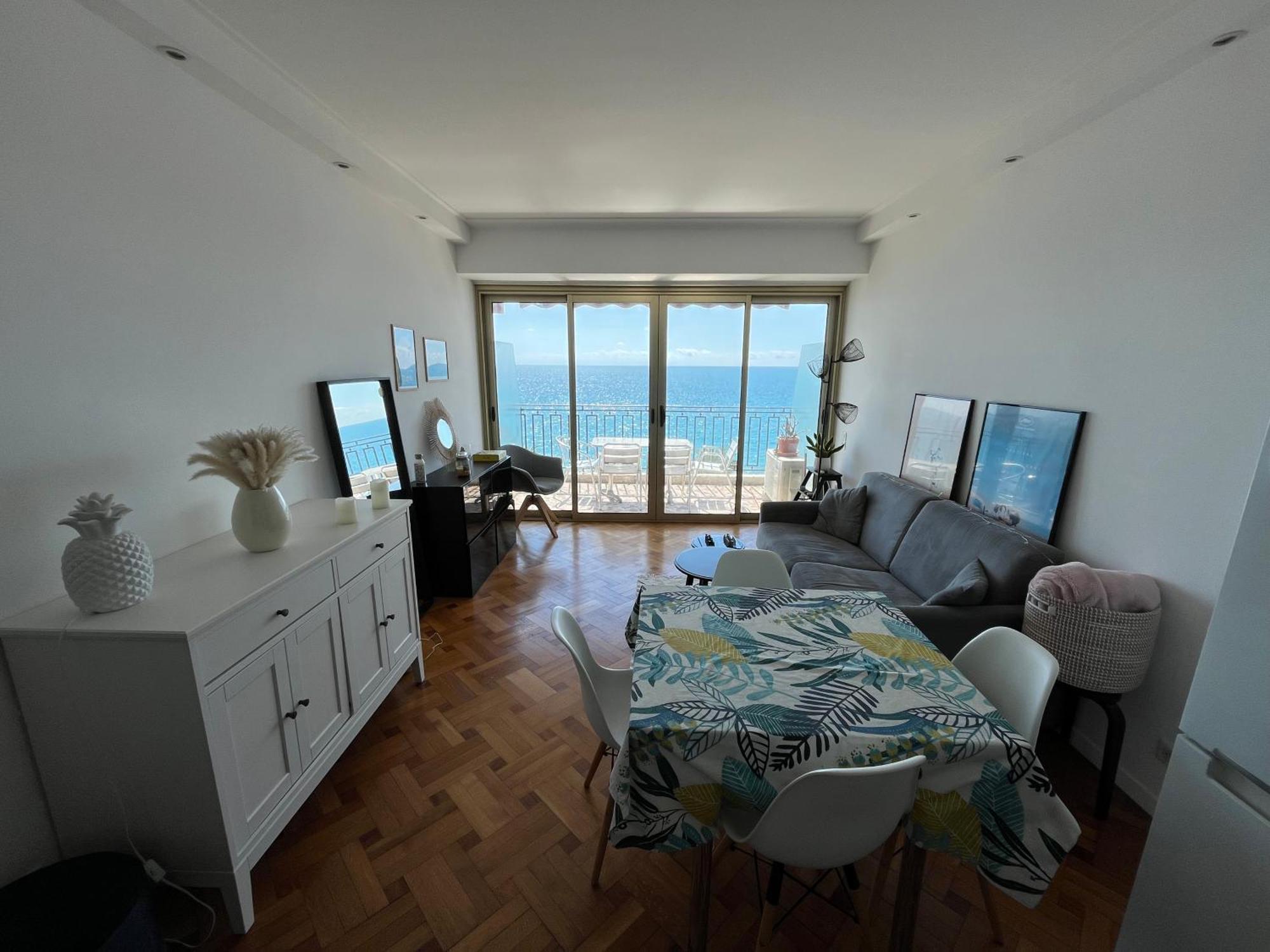 Apartamento Sea View And Promenade Niza Exterior foto